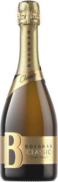 Вино ігристе Bolgrad Classic біле напівсолодке 0.75 л 10.5-12.5% (4820013031688) - зображення 1
