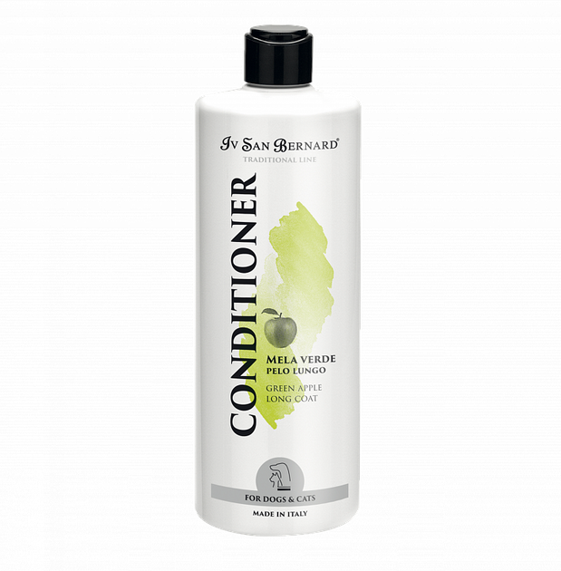 Кондиціонер для довгої шерсті Зелене Яблуко Iv San Bernard TRADITIONAL Green Apple Conditioner 500 мл - Фото 1 Кондиціонер для довгої шерсті Зелене Яблуко Iv San Bernard TRADITIONAL Green Apple Conditioner 500 мл - зображення 1