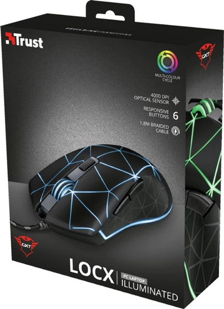 Миша Trust GXT 133 Locx USB Black (TR22988) - зображення 9