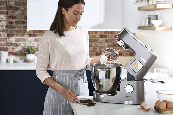 Кухонна машина KENWOOD Titanium Chef Patissier KWL90.004SI + Кондитерський набір Kenwood KWSD100 в подарунок! - зображення 19
