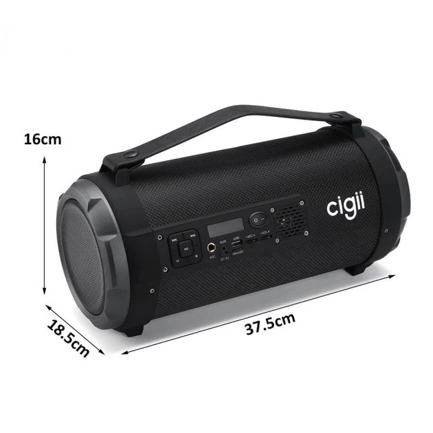Портативна Колонка Cigii K-1201 бочка, 12.3 wat (00406) - Фото 3 Портативна Колонка Cigii K-1201 бочка, 12.3 wat (00406) - зображення 3