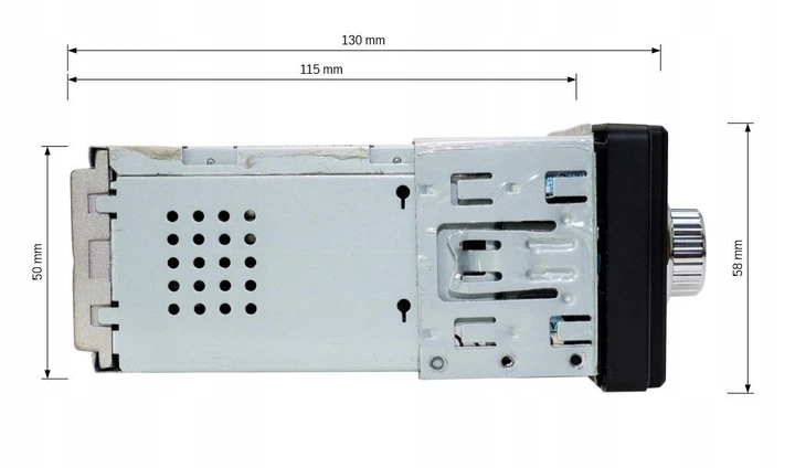 Автомагнитола автомобильная головное устройство в машину MP3/MP4/DVR UKC-4204 с пультом на руль 1DIN - Фото 5 Автомагнитола автомобильная головное устройство в машину MP3/MP4/DVR UKC-4204 с пультом на руль 1DIN - зображення 5