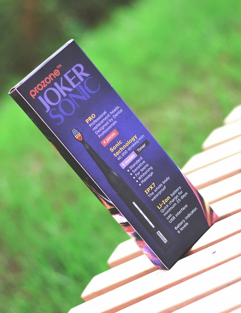 Звукова зубна щітка ProZone JOKER ClassicYellow (Black) - зображення 7