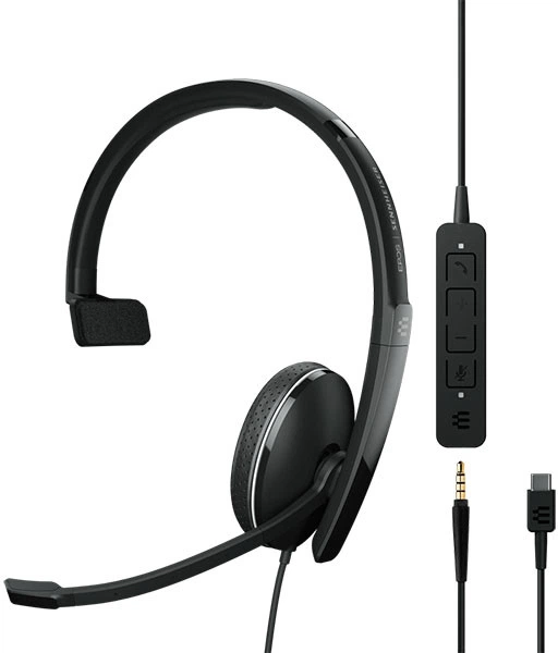 Słuchawki Sennheiser Adapt 135 USB-C II (1000918) - Zdjęcie 2 Słuchawki Sennheiser Adapt 135 USB-C II (1000918) - obraz 2