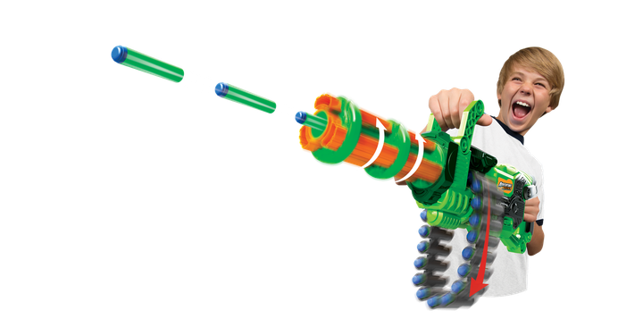 Бластер Adventure Force Scorpion Rotating Barrel Auto Gatling Dart Blaster - изображение 5