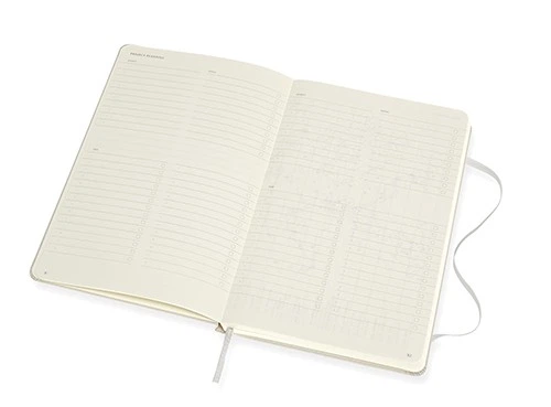 Блокнот недатований Moleskine PRO середній 13 х 21 см сірий - изображение 4