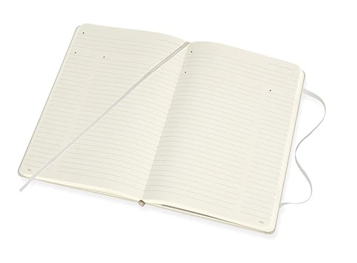 Блокнот недатований Moleskine PRO середній 13 х 21 см сірий - изображение 7