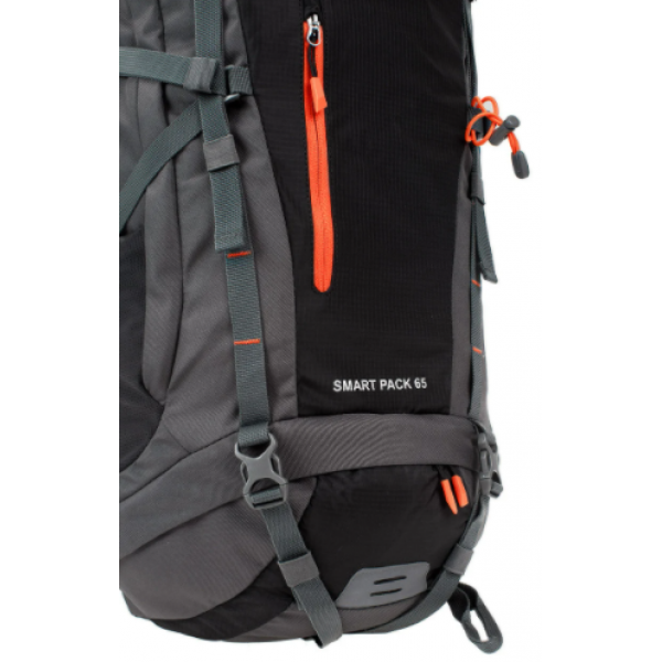 Рюкзак туристический Peme Smart Pack, на 65L из полиэстера черный (RID-849035h8734) - изображение 3