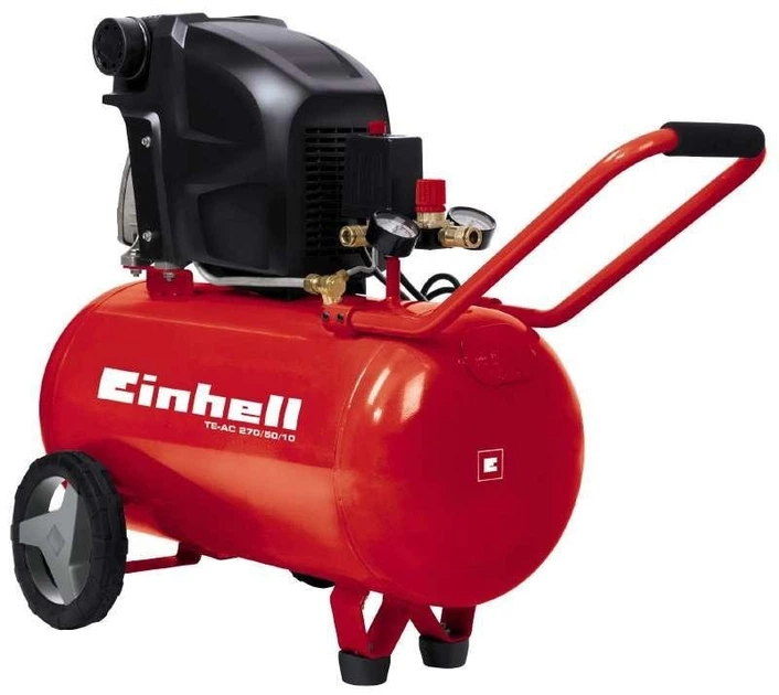 Компрессор воздушный Einhell TE-AC 270/50/10 (4010440) - Фото 1 Компрессор воздушный Einhell TE-AC 270/50/10 (4010440) - изображение 1