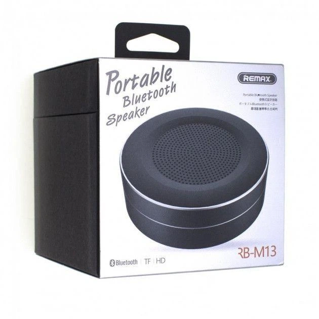 Колонка акустическая RB-M13 Black Remax 150051 - Фото 2 Колонка акустическая RB-M13 Black Remax 150051 - изображение 2