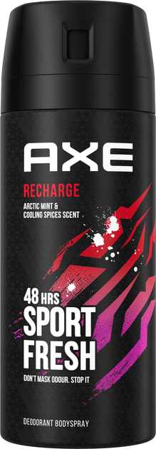 Дезодорант-спрей мужской Axe Recharge 150 мл (8714100895603) - изображение 1