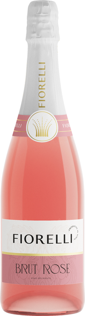 Ігристе вино Fiorelli Brut Rose рожеве брют 0.75 л 11% (8002915006285) - зображення 1