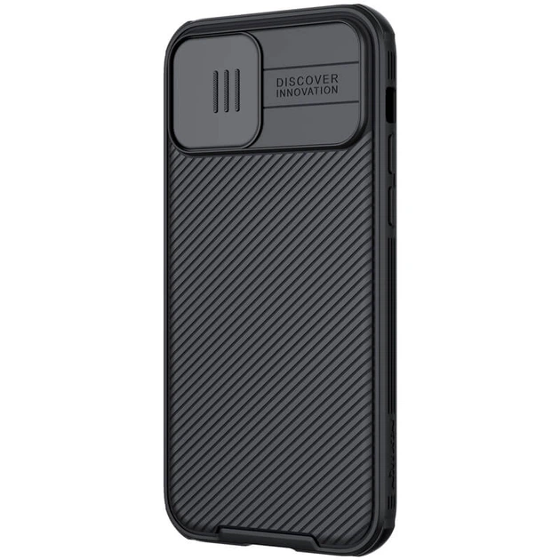 Карбоновая накладка Nillkin CamShield Pro для Apple iPhone 13 Pro (6.1") Black - изображение 3
