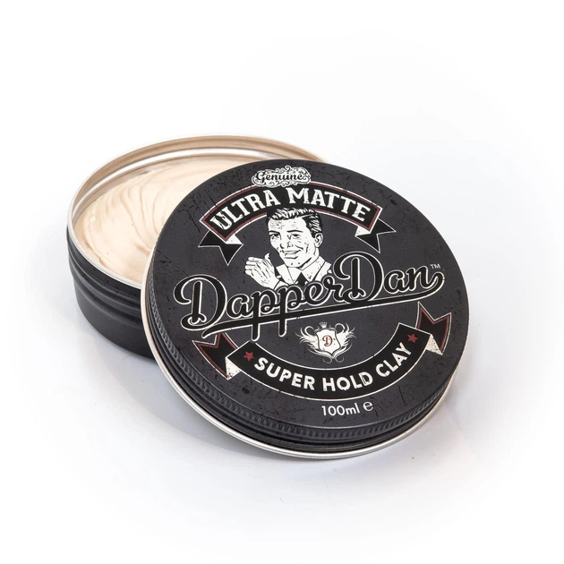 Глина для укладки волос Dapper Dan Ultra Matte Clay 100мл - Фото 2 Глина для укладки волос Dapper Dan Ultra Matte Clay 100мл - изображение 2
