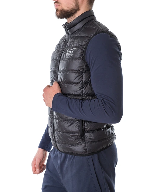 Жилет чоловічий ARMANI EA7 (8NPQ01-PN29Z-1200/21) Чорний M - изображение 3
