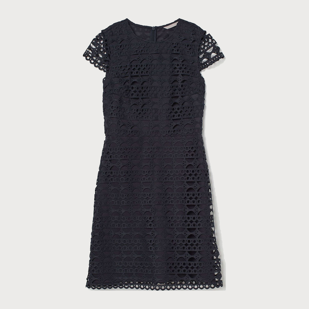 Сукня коротка осіння жіноча H&M 8394021sm S Темно-синя від Rozetka на платформі USKIDKA Акція на Сукня коротка осіння жіноча H&M 8394021sm S Темно-синя від Rozetka