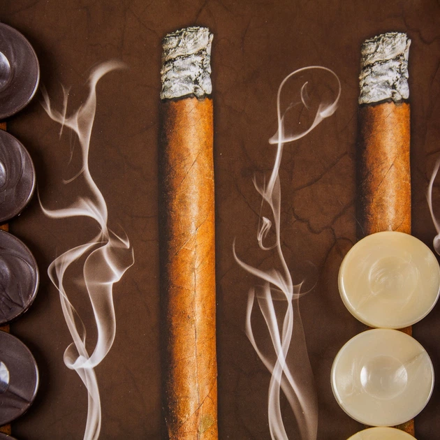 Нарди Manopoulos Robusto Cigar у дерев'яному футлярі 48х25 см (TXL1ROB) - зображення 4