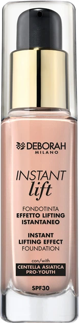 Тональная основа Deborah Instant Lift тон №01 с лифтинг эффектом 30 мл (8009518356038) - Фото 1 Тональная основа Deborah Instant Lift тон №01 с лифтинг эффектом 30 мл (8009518356038) - изображение 1