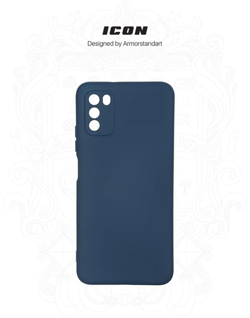 Чехол для смартфона ArmorStandart ICON Case для Poco M3 Camera cover Dark Blue (ARM58549) - изображение 5