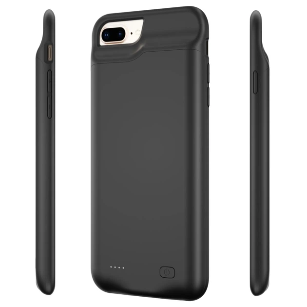 Чехол зарядка iBattery для iPhone 6/6s/7/8 Plus 6500 mAh black - изображение 6