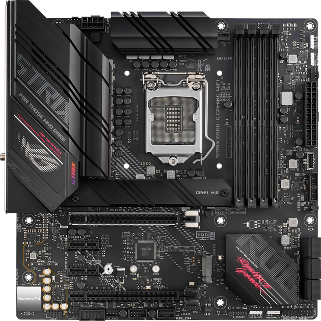 Материнская плата Asus ROG STRIX B560-G GAMING WIFI (s1200, Intel B560 ...