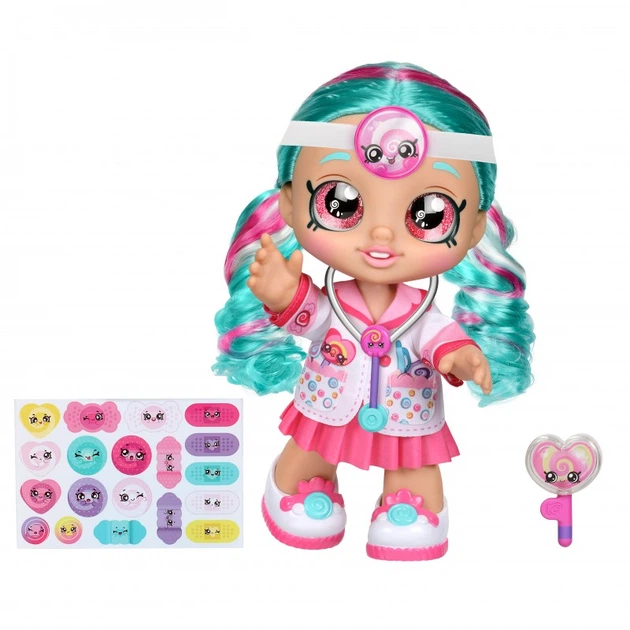 Кукла Kindi Kids Fun Time Friends Cindy Pops (Moose Toys, США) Кинди Кидс Синди Попс - Доктор (50061) - изображение 2