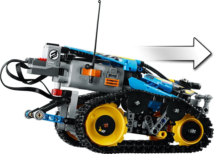 Конструктор LEGO Technic Каскадерський гоночний автомобіль на радіоуправлінні 324 деталі (42095) - зображення 11