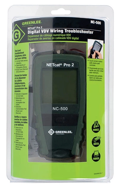 Мережевий тестер Tempo NETcat Pro NC-500 - Фото 5 Мережевий тестер Tempo NETcat Pro NC-500 - зображення 5