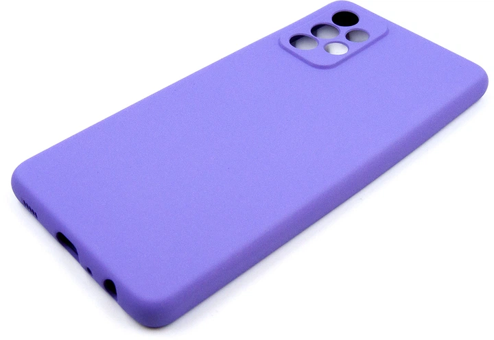 Чехол для смартфона Dengos Carbon для Samsung Galaxy A72 Purple (DG-TPU-CRBN-124) - изображение 2