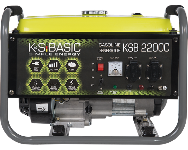 Генератор бензиновий Konner&Sohnen Basic KSB 2200C - Фото 1 Генератор бензиновий Konner&Sohnen Basic KSB 2200C - зображення 1