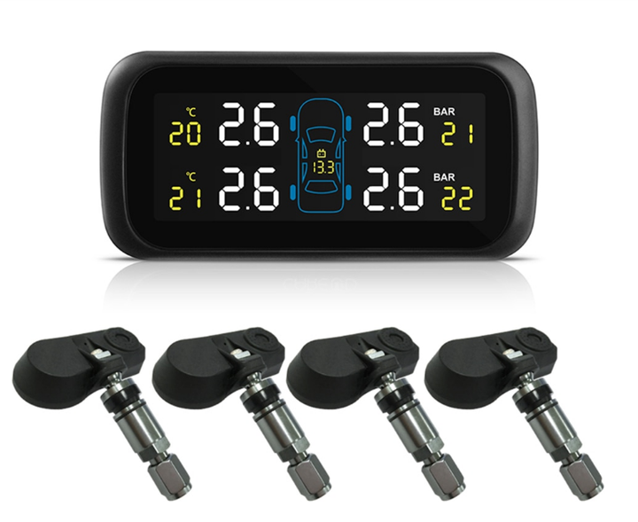Универсальная TPMS система контроля давления в шинах в прикуриватель U903, внутренние датчики - изображение 2