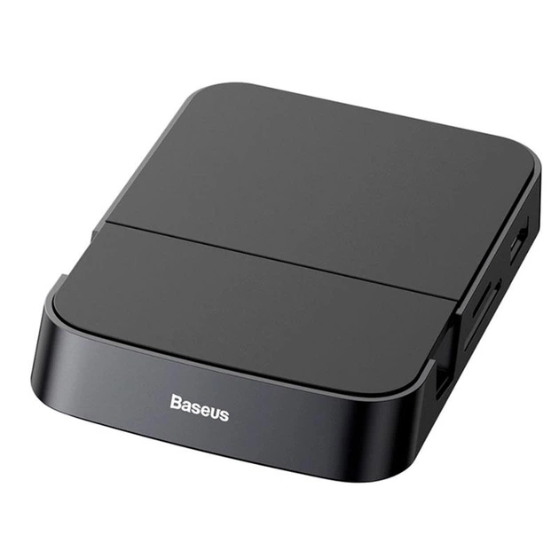 Док-Станція підставка BASEUS Mate Docking Type-C Mobile Phone Intelligent HUB Docking Station для телефону планшета Samsung / Xiaomi / Huawei 7in1 (CAHUB-AT01) - Фото 2 Док-Станція підставка BASEUS Mate Docking Type-C Mobile Phone Intelligent HUB Docking Station для телефону планшета Samsung / Xiaomi / Huawei 7in1 (CAHUB-AT01) - зображення 2