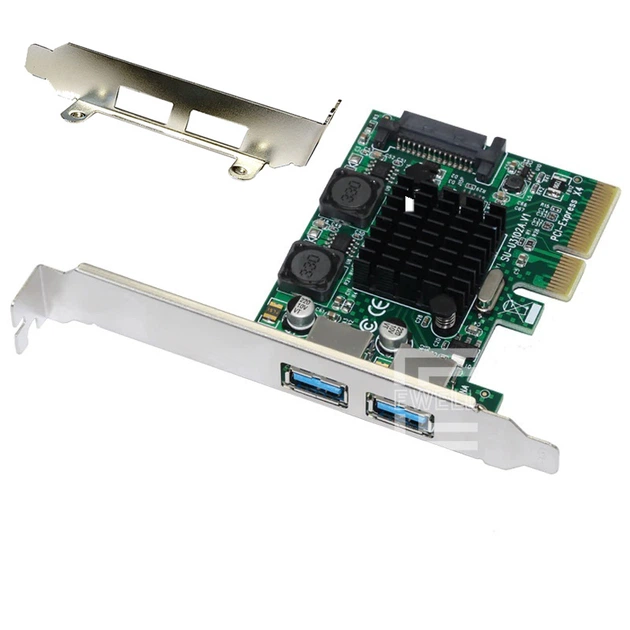 Контролер Ewell PCI-E 4x to USB3.1, 2ext., ASM3142 (EW259) - зображення 2