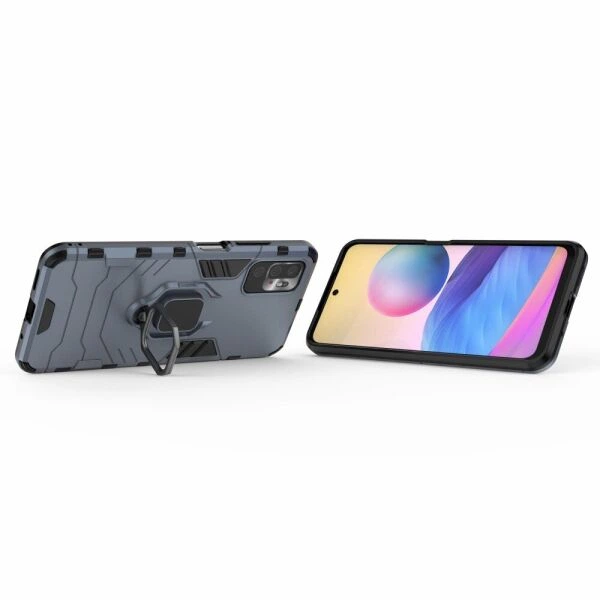 Захисний чохол Deexe Hybrid Case для Xiaomi Redmi Note 10 5G / Poco M3 Pro - Blue - Фото 4 Захисний чохол Deexe Hybrid Case для Xiaomi Redmi Note 10 5G / Poco M3 Pro - Blue - зображення 4