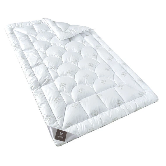 Одеяло всесезонное Super Soft Classic 140х210 см IDEIA полуторная, искусственный лебяжий пух, антиаллергенное - изображение 6