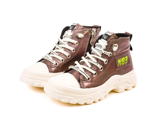 Кроссовки Fashion F625(26-30)бронза Бронзовый 27 - Фото 4 Кроссовки Fashion F625(26-30)бронза Бронзовый 27 - изображение 4