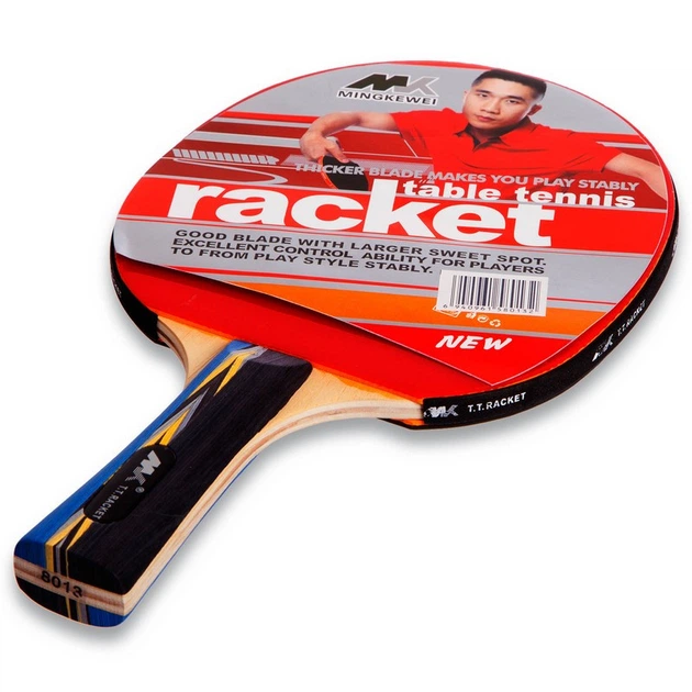 Набор для настольного тенниса Racket MT-8013 Profi 2 ракетки + 3 мяча с чехлом - изображение 3