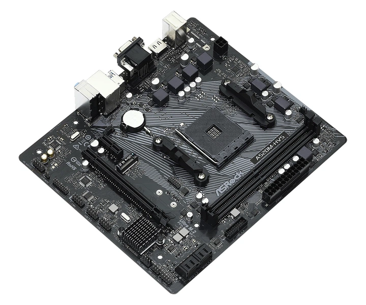 Материнская плата ASRock A520M-HVS Socket AM4 - изображение 3