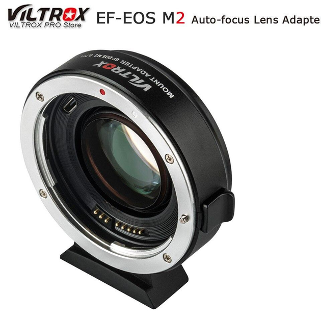 Адаптер автофокусный Viltrox EF-EOS M2 Speed Booster для Canon EF, EF-S ...