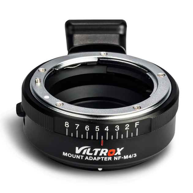 Адаптер Viltrox NF-M43 для Nikon F на байонет Micro 4/3 (Panasonic, Olympus, Blackmagic) - Фото 4 Адаптер Viltrox NF-M43 для Nikon F на байонет Micro 4/3 (Panasonic, Olympus, Blackmagic) - изображение 4