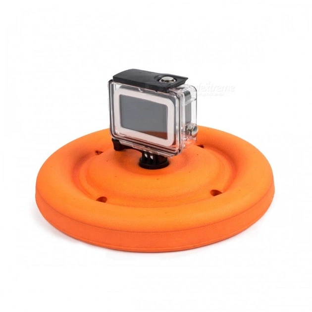 Літаюча і водоплавна тарілка - фризбі для екшен камер Xiaomi YI, SJCam, GoPRO (код № XTGP420) - Фото 1 Літаюча і водоплавна тарілка - фризбі для екшен камер Xiaomi YI, SJCam, GoPRO (код № XTGP420) - зображення 1