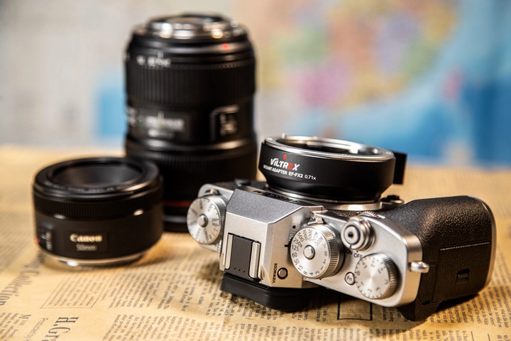 Адаптер Viltrox EF-FX2 x 0.71 Speed Booster для Canon EF, EF-S на байонет FujiFilm FX (Canon EF-Fuji FX) - изображение 4