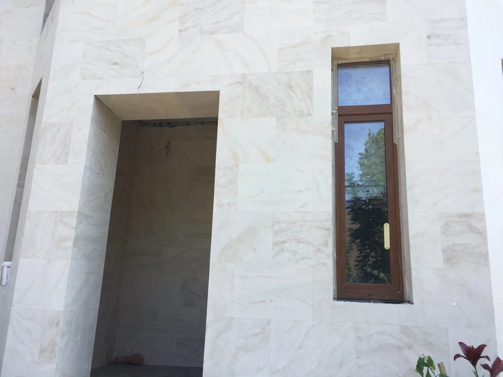 Фасадная штукатурка Marmorino Facade (под Бетон, Травертин, Марморин) TM Brodeco 1кг - изображение 4