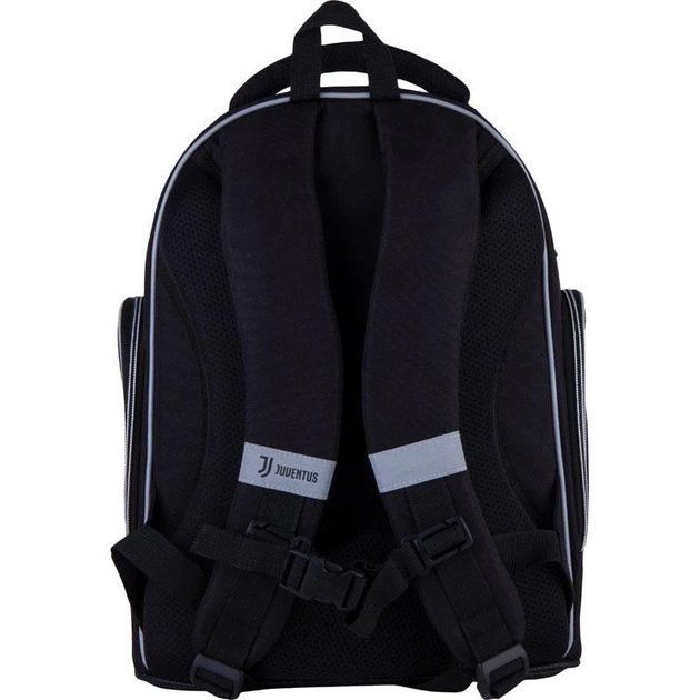 Шкільний набір ранець + пенал + сумка Kite FC Juventus (JV21-706M) 800 г 38x29x16,5 см 16 л чорний - зображення 3