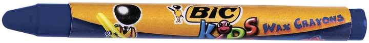 Мел цветной Bic Kids Wax Crayons восковой круглый 12 шт (bc927829) - изображение 2