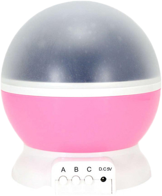 Нічник проектор зоряного неба UFT Star master Dream Pink - зображення 3
