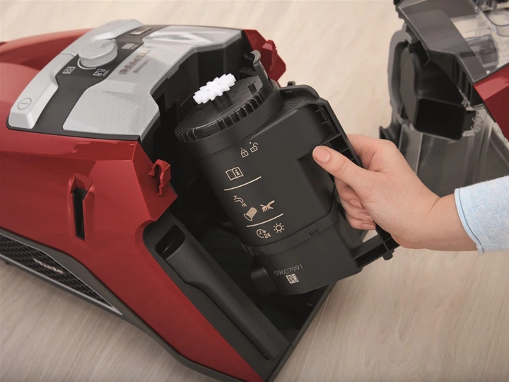 Пилосос без мішка MIELE SKRF3 Blizzard CX1 мангово-червоний - зображення 10