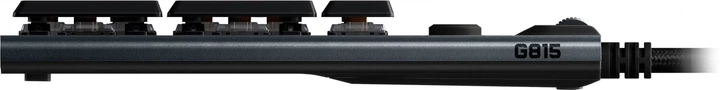 Клавіатура дротова Logitech G815 Gaming Mechanical GL Tactile RGB USB Black (920-008992) - зображення 4
