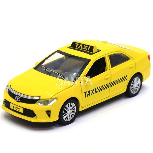 Машинка игровая автопром Toyota«Taxi» (Такси) 7843 – игрушки с