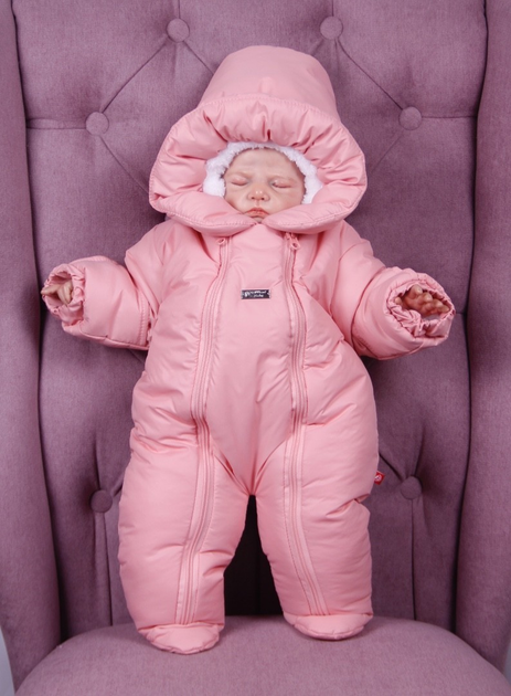 Зимний комбинезон для девочки 56 см розовый от продавца: Timmy Kids – в ...
